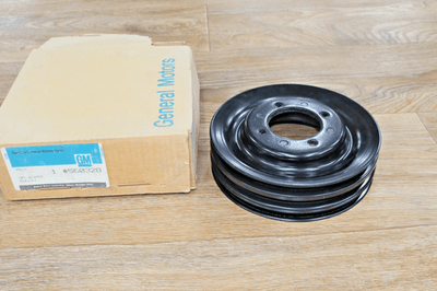 s-l400 GM 560328 Pulley Assembly (3 Groove 7.320 Pd) 1982-1991 Cadillac Chevrolet Buick - Image 2