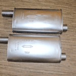 OEM USA Kit LH-RH Muffler Exhaust GMC CHEVY PICKUP TRUCK 1973-1987 454 7.4L