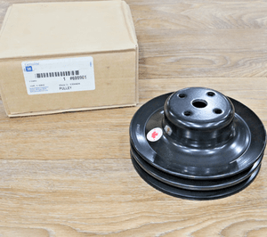 NOS GM 699961 CHEVROLET TRUCK 2-GROOVE 350 V8 CRANKSHAFT PULLEY GMC 1979-1988