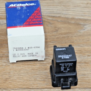 GM 25553347 Relay Fan Control 1986-1995 Cadillac Buick Chevrolet Pontiac Olds