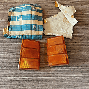 NOS 81-80 PONTIAC Bonneville DRIVER'S SIDE FRONT SIDE MARKER LAMP Kit GM 914671