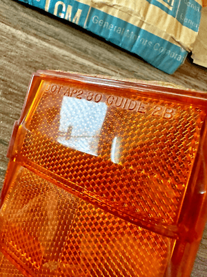 s-l400 NOS 81-80 PONTIAC Bonneville DRIVER'S SIDE FRONT SIDE MARKER LAMP Kit GM 914671 - Image 6
