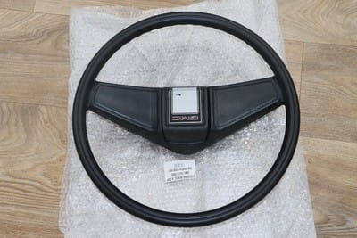 s-l400 CEM STEERING WHEEL & CAP Silver horn cover GMC 1977-1988 Number#17987491 NEW - Image 3
