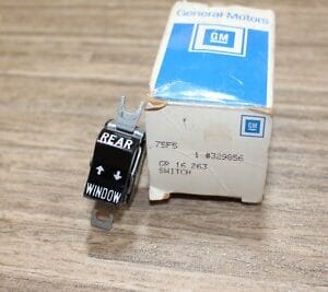 GM NOS 1973-1981 Chevrolet GMC Blazer End Gate Power Window Switch GM 329856