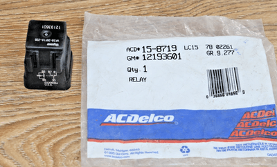 GM 12193601 Relay Asm Multiuse 1991-2014 Cadillac Buick Chevy GMC Olds Pontiac GM 12193601 Relay Asm Multiuse 1991-2014 Cadillac Buick Chevy GMC Olds Pontiac