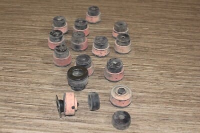 s-l400 GM NOS 14 Pair kit Rubber Radiator Core Support Body Mount Cushion Bushings - Image 9