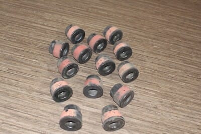 s-l400 GM NOS 14 Pair kit Rubber Radiator Core Support Body Mount Cushion Bushings - Image 10