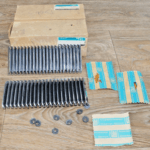 NOS GM 231554 Oldsmobile 1973 ? 1976 Front Fender Louver Package PAIR