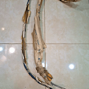 GM NOS 1991-92  Impala Caprice Rear RH wheel opening molding 12501806 Two pieces