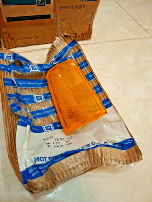 s-l400 NOS OEM Chevrolet Caprice Head Light Chrome Bezel W/ Lens 81-85 Left and Right - Image 2