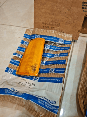 s-l400 NOS OEM Chevrolet Caprice Head Light Chrome Bezel W/ Lens 81-85 Left and Right - Image 3