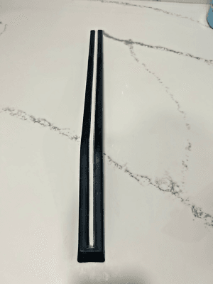 NOS New 1977-79 Caprice & Impala Front Bumper Impact Strip Molding Rubber LH NOS New 1977-79 Caprice & Impala Front Bumper Impact Strip Molding Rubber LH