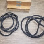 GM NOS Pair 3 Weatherstrip Caprice Impala Super Sport Hearse / Limo GM#10242250