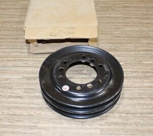NOS GM 2005091 2-GROOVE CRANKSHAFT PULLEY 350 366 427 GMC CHEVY TRUCK 1979-1988