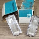 NOS GM 5972207 - 208 Pontiac Parisienne Front Fender Lower / Corner Light LH-RH
