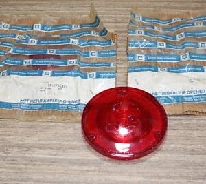 NOS 1967-1976 Chevrolet & GMC STEPSIDE Pick-Up Tail Light Lenses 2 GM 5956481