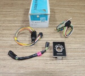 NOS GM 25535944 SIDE VIEW MIRROR REMOTE CONTROL KIT FOR 92-96 CADILLAC