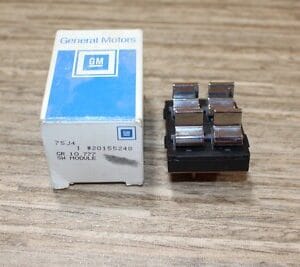 NOS GM 20155248 POWER WINDOW SWITCH LH FRONT DOOR 82 TO 90 DELTA 88 CAPRICE Olds