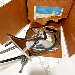 NOS GM 981920 LH Chrome Mirror 1977–79 Caprice Classic new