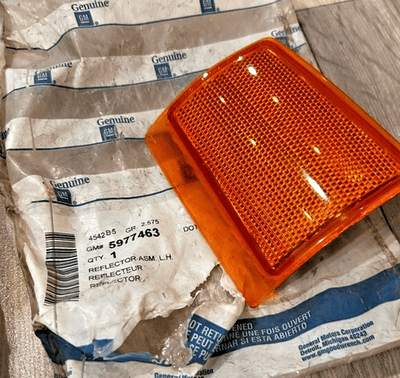 s-l400 GM 1988-1993 Chevy Truck Pickup C/K 1500 Amber Front Side Marker Light Set of 4 - Image 4