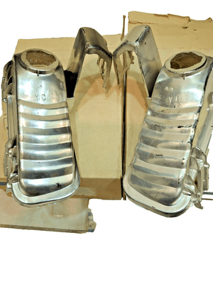 s-l400 NOS 77-79 Caprice Impala Kit L-R Bumper Parking Turn Signal Lamp Set 913210-09 - Image 3