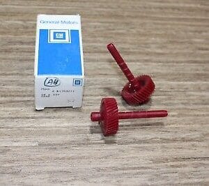 NOS GM 1359271 Corvette 1968-1981 Speedometer Drive Gear Automatic 37 Tooth Red