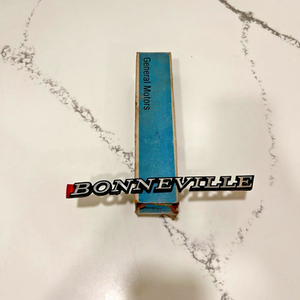 GM NOS PONTIAC BONNEVILLE CIRCA '82 PLASTIC EMBLEM 526860 NEW