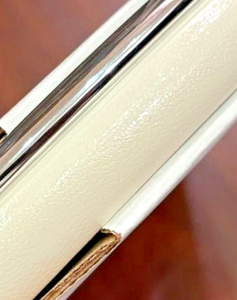 Vintage Style 7/8" White & Chrome Side Body Trim Molding For Chevy Caprice Rough