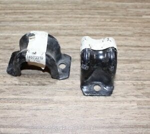 NOS GM 14073310 pair Clamp Buick Cadillac Chevrolet Oldsmobile Pontiac 1982-1996