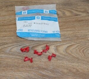 GM 16607593 Tailgate/Door Lock Rod Clip 82-2002  [Lot of 10] Cadillac Chevrolet