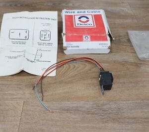 GM 12070670 GMC Chevrolet Blazer 1991 Tailgate Window Relay Standard Ignition