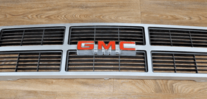 OEM 1983-1984 GMC Truck SUV Suburban Front Grille Silver Finish GM 14043871
