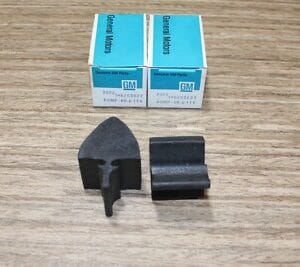 NOS GM 6263821 pair Bumper