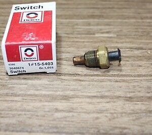 NOS GM 3040674 Switch Fan Control 1982-1988 Buick Cadillac Chevy Olds Pontiac