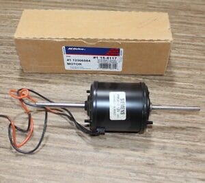 GM 12306584 Four Seasons GMC Double Shaft Closed CW/CCW Blower Motor w/o Wheel