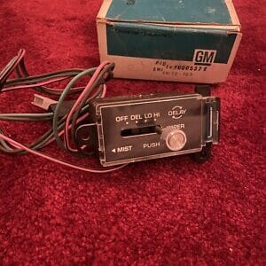 NOS GM 1978-1979 Pontiac Grand Prix Lemans Intermittent Windshield Wiper Switch
