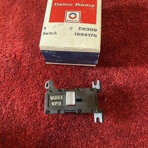 NOS GM D6399 1975 1978 CAMARO WINDSHIELD WIPER SWITCH W/O HIDDEN WIPERS 1994176