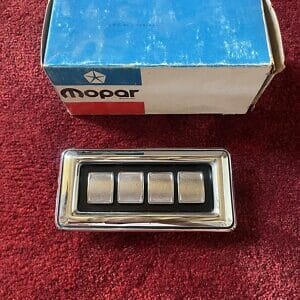 NOS MOPAE Power Window Switch For 1977-1978 Plymouth Dodge Chrysler 3747288