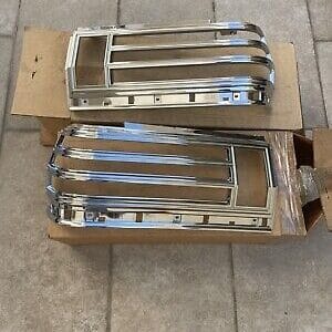 NOS GM 1979 Pontiac Catalina Tail Light Bezels Set 5970138 - 5970137