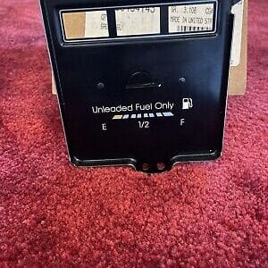 1985-1990 NOS GM Chevy Caprice Fuel Gauge 6434143 ( Broken Needle)