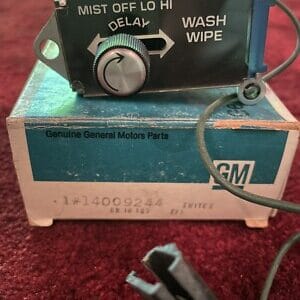 NOS GM Chevy El Camino Caballero Malibu Monte Carlo Windshield Wiper Switch