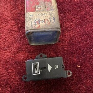 NOS 1973 1975 1970 1981 Trans Am Firebird Wiper Switch w/recessed GM 1994179