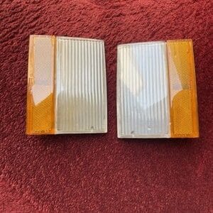 NOS GM Oldsmobile 98 Delta 88 Side Lamp Lens Markers 1980 - 1984 PAIR