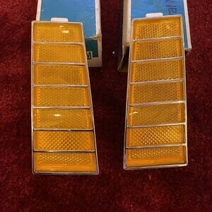 NOS GM 1979 Chevrolet Impala Side Marker Light 79 Chevy Impala Side Lamp Set