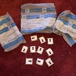 30 NOS GM 1980-1984 Buick Park Avenue  - Caprice Side Trim Clips. 20184550