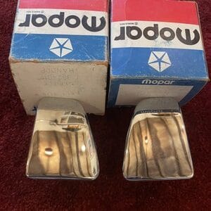 NOS MOPAR 1975-80 Dodge Inner Door Handles Pickup Powerwagon Ramcharger TRUCK