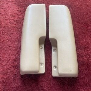 NOS GM 1991-1996 Chevy Caprice Beige Front Arm Rest Impala Door L & R Set