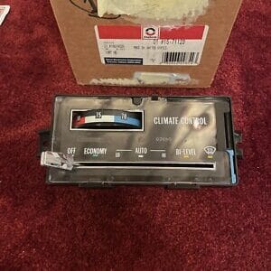 NOS GM 77-80 Cadillac AC-Heater Control  Deville Fleetwood Eldorado Climate A/C