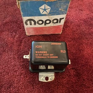 NOS Mopar  Voltage Regulator 1961 Thru 1969 Models #2098300