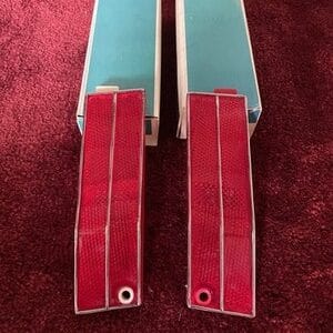 1977 78 Chevrolet Impala Caprice Pair Rear Passenger Side Marker Light 77 1978